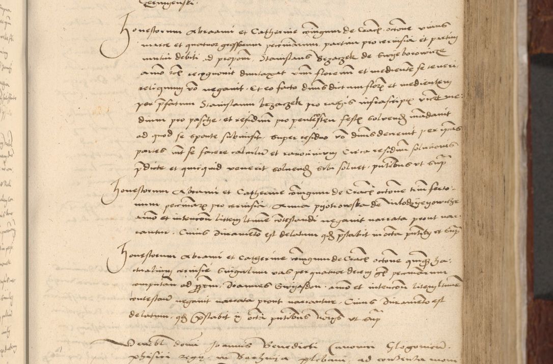 Zdjęcie nr 282 dla obiektu archiwalnego: [Acta actorum vicarialia coram Nicolao Bedlenski]