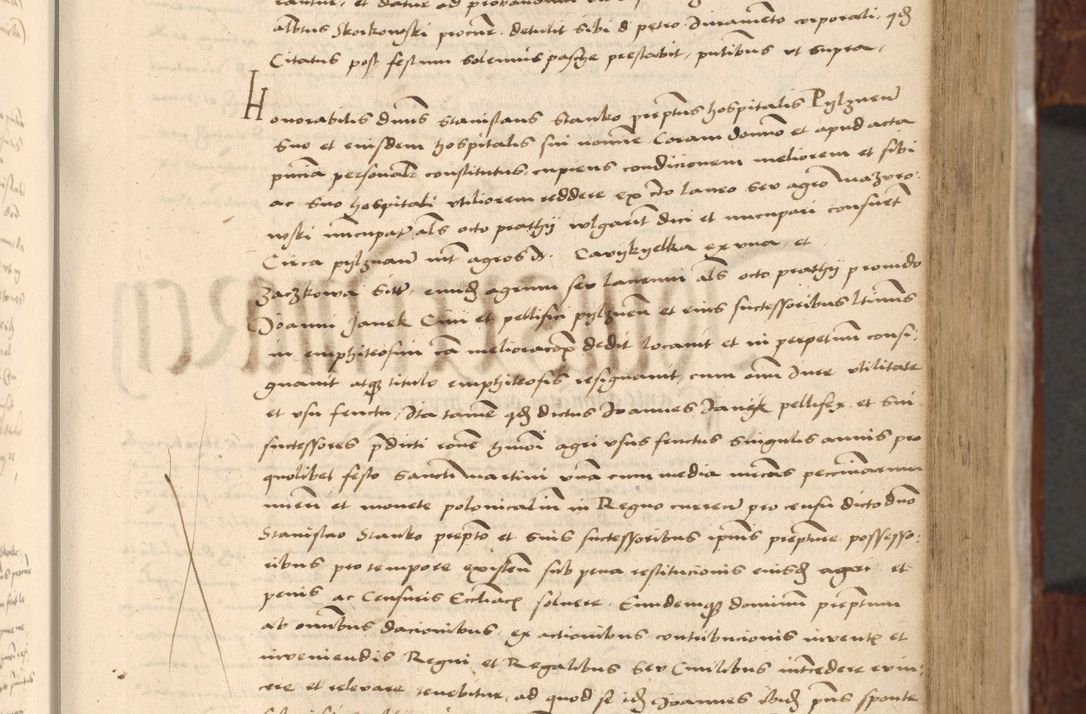 Zdjęcie nr 262 dla obiektu archiwalnego: [Acta actorum vicarialia coram Nicolao Bedlenski]