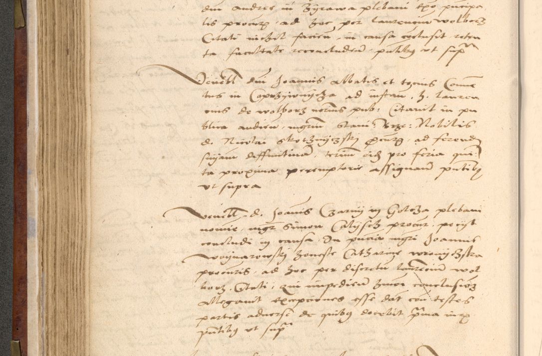 Zdjęcie nr 253 dla obiektu archiwalnego: [Acta actorum vicarialia coram Nicolao Bedlenski]