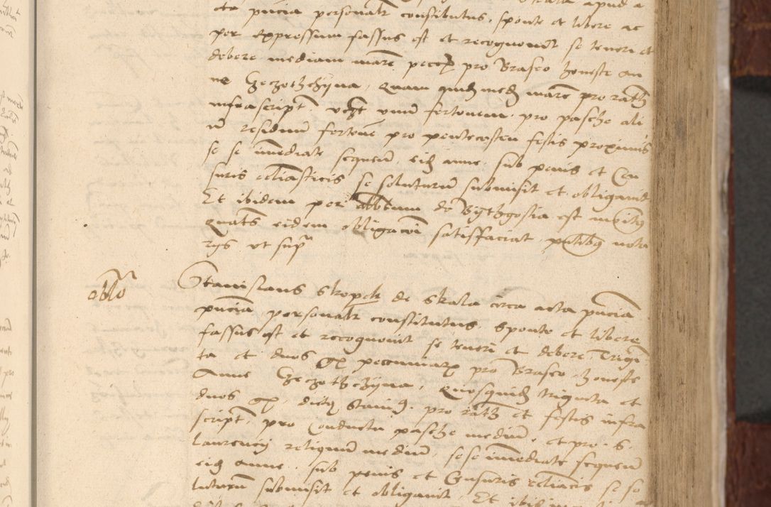 Zdjęcie nr 252 dla obiektu archiwalnego: [Acta actorum vicarialia coram Nicolao Bedlenski]