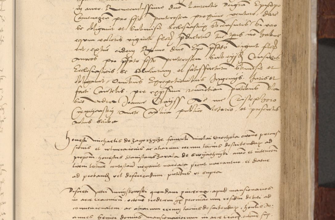 Zdjęcie nr 236 dla obiektu archiwalnego: [Acta actorum vicarialia coram Nicolao Bedlenski]