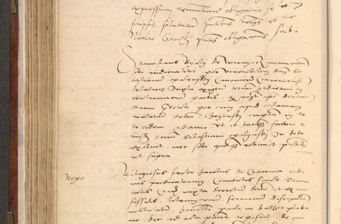 Zdjęcie nr 215 dla obiektu archiwalnego: [Acta actorum vicarialia coram Nicolao Bedlenski]