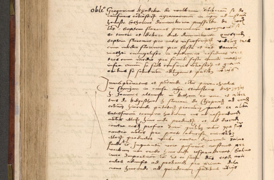 Zdjęcie nr 587 dla obiektu archiwalnego: [Acta actorum vicarialia coram Nicolao Bedlenski]