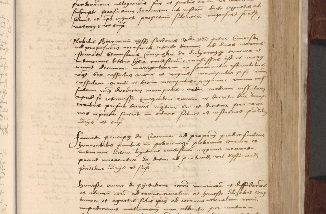 Zdjęcie nr 586 dla obiektu archiwalnego: [Acta actorum vicarialia coram Nicolao Bedlenski]