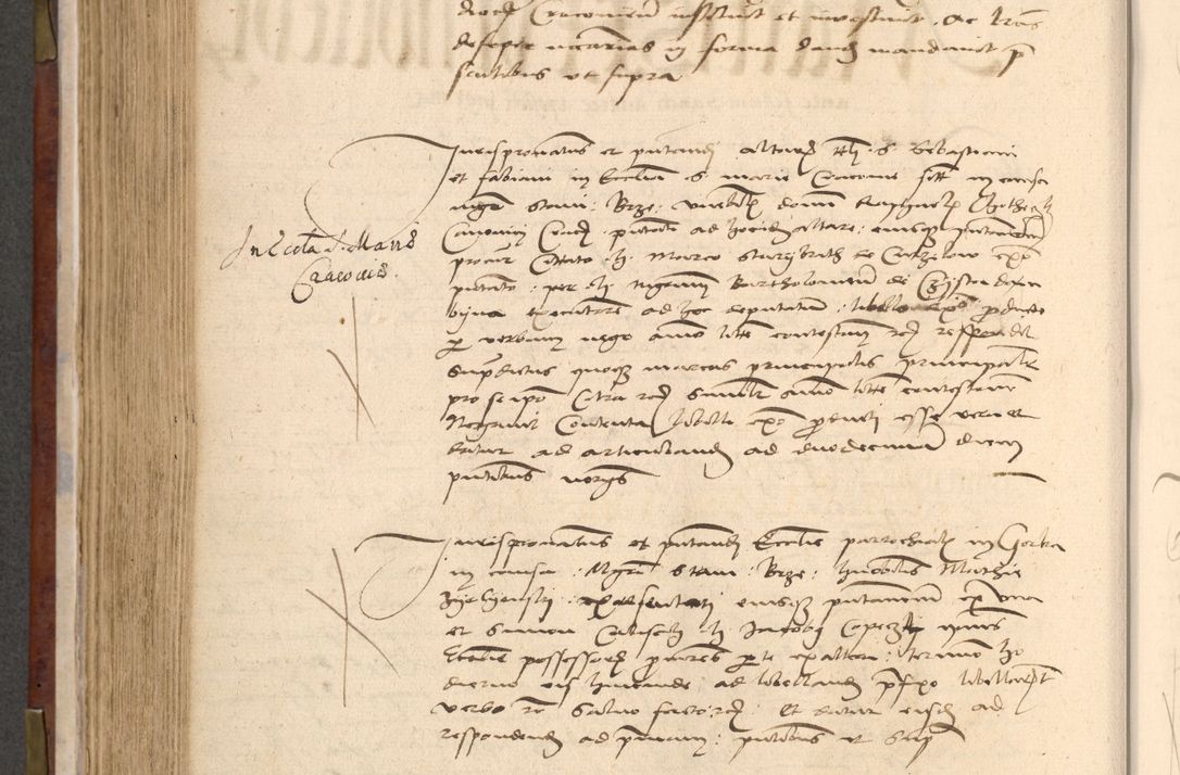 Zdjęcie nr 579 dla obiektu archiwalnego: [Acta actorum vicarialia coram Nicolao Bedlenski]