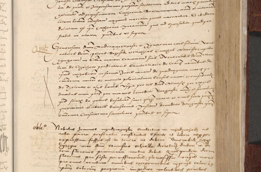 Zdjęcie nr 576 dla obiektu archiwalnego: [Acta actorum vicarialia coram Nicolao Bedlenski]