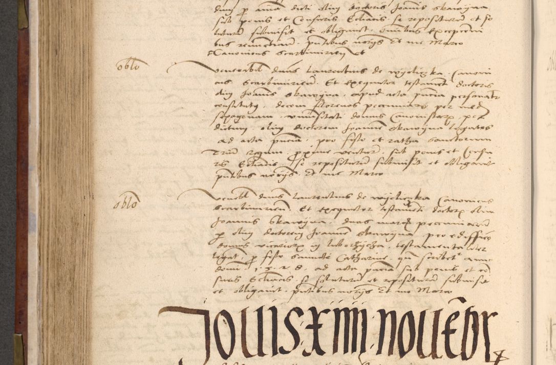 Zdjęcie nr 571 dla obiektu archiwalnego: [Acta actorum vicarialia coram Nicolao Bedlenski]