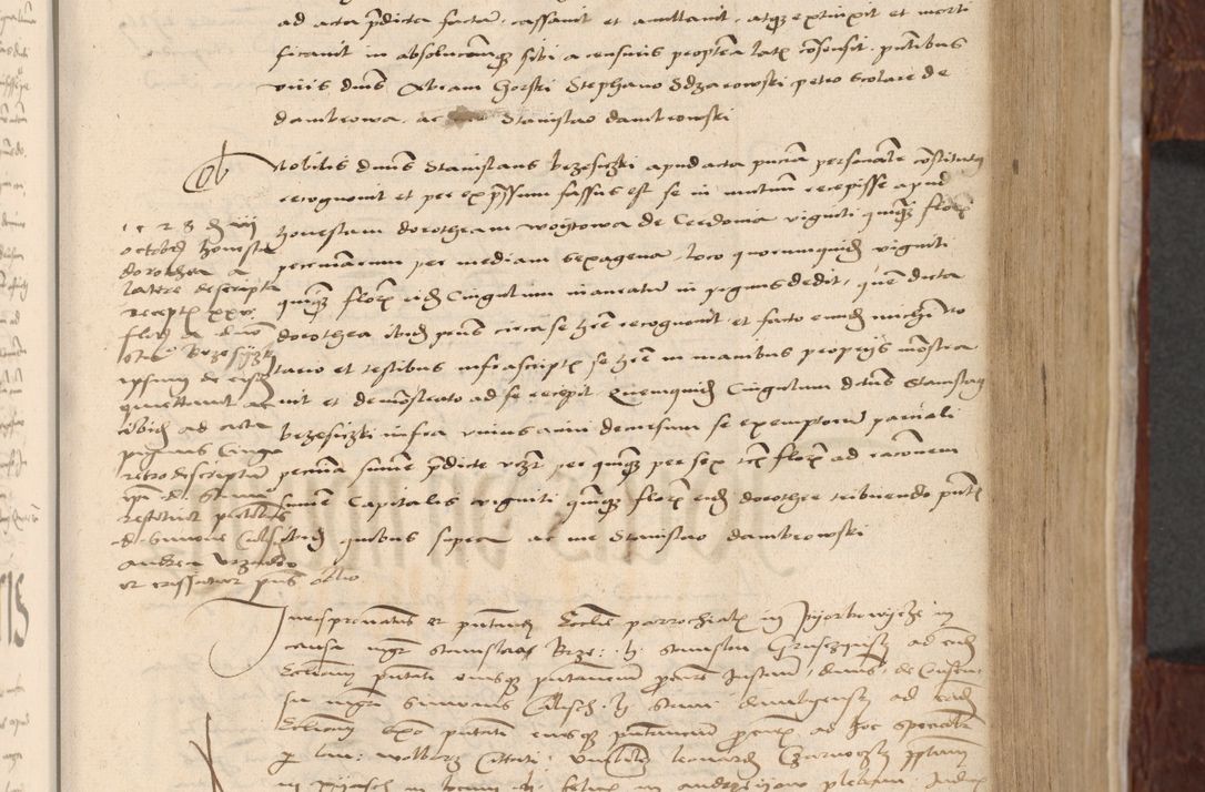 Zdjęcie nr 568 dla obiektu archiwalnego: [Acta actorum vicarialia coram Nicolao Bedlenski]