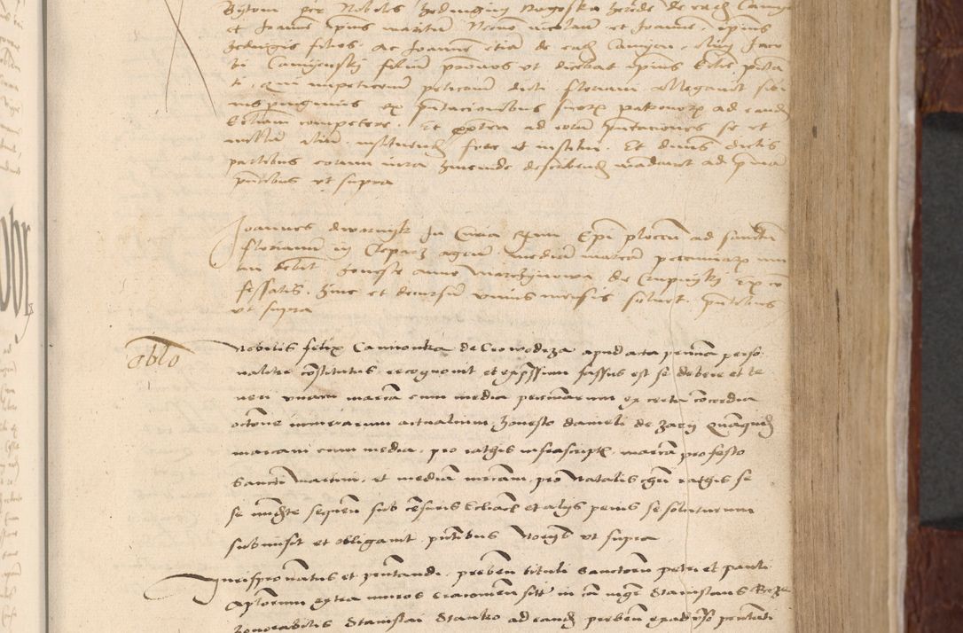 Zdjęcie nr 554 dla obiektu archiwalnego: [Acta actorum vicarialia coram Nicolao Bedlenski]