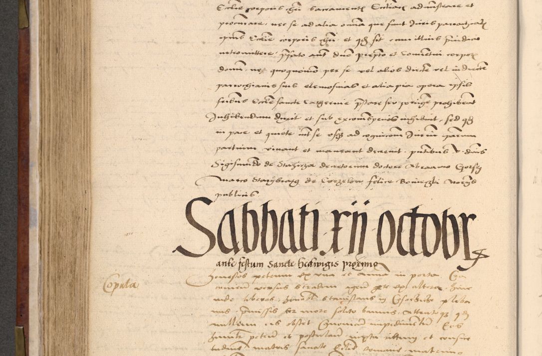 Zdjęcie nr 549 dla obiektu archiwalnego: [Acta actorum vicarialia coram Nicolao Bedlenski]