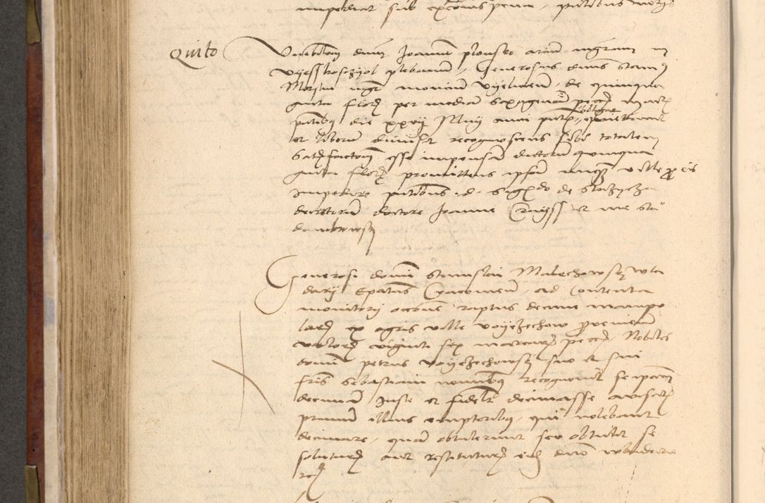 Zdjęcie nr 539 dla obiektu archiwalnego: [Acta actorum vicarialia coram Nicolao Bedlenski]