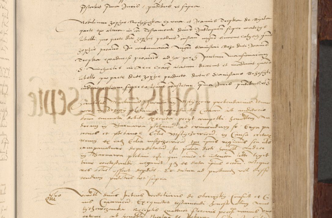 Zdjęcie nr 534 dla obiektu archiwalnego: [Acta actorum vicarialia coram Nicolao Bedlenski]