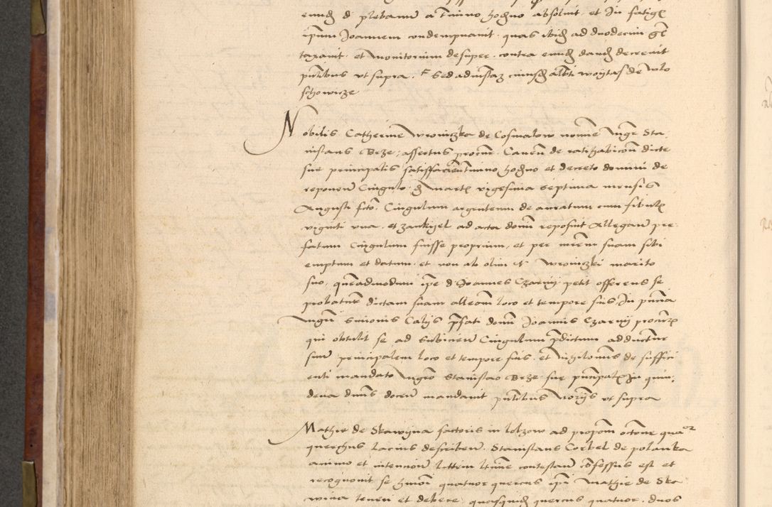 Zdjęcie nr 515 dla obiektu archiwalnego: [Acta actorum vicarialia coram Nicolao Bedlenski]