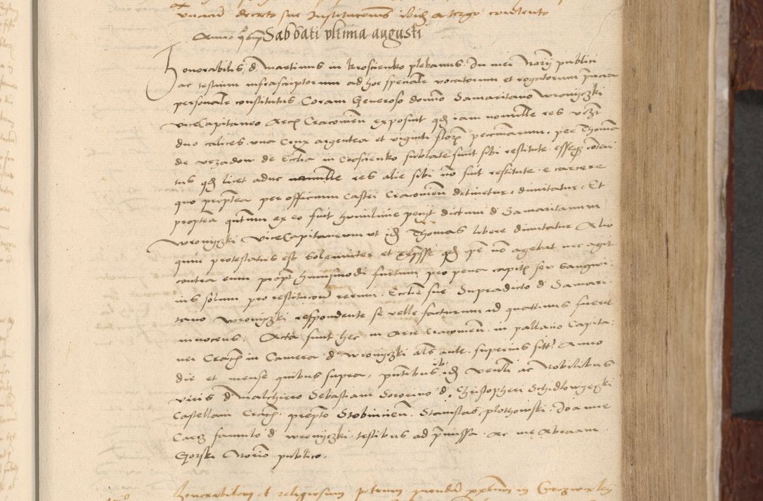 Zdjęcie nr 508 dla obiektu archiwalnego: [Acta actorum vicarialia coram Nicolao Bedlenski]