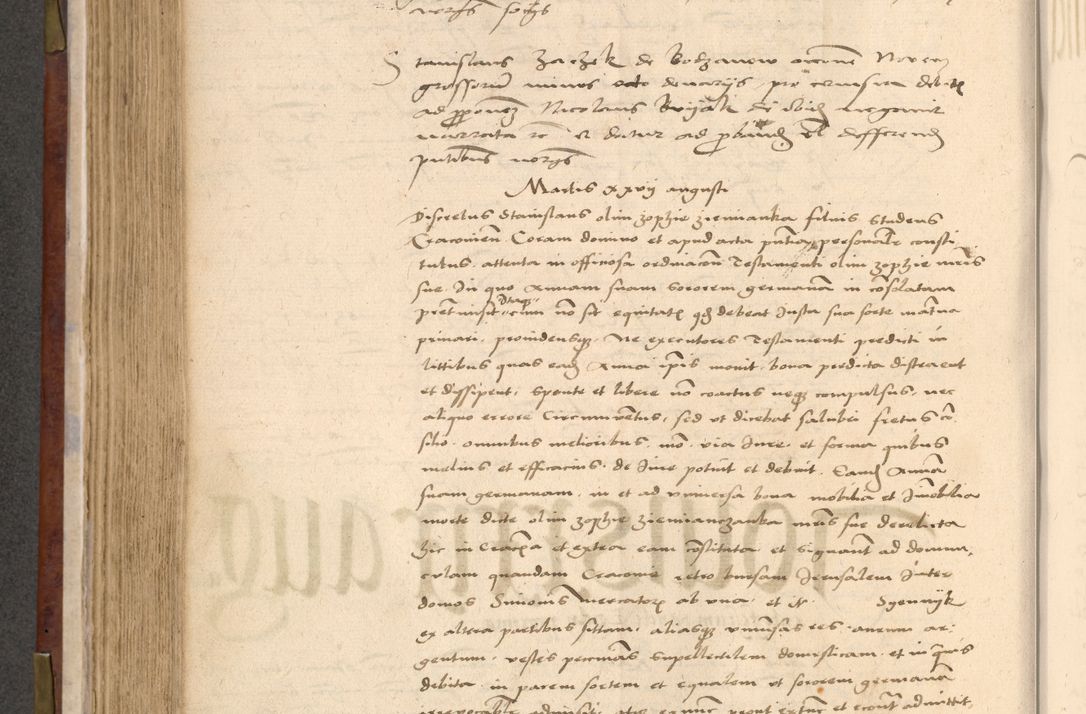 Zdjęcie nr 499 dla obiektu archiwalnego: [Acta actorum vicarialia coram Nicolao Bedlenski]