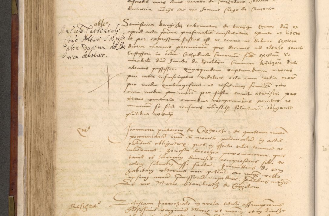 Zdjęcie nr 489 dla obiektu archiwalnego: [Acta actorum vicarialia coram Nicolao Bedlenski]