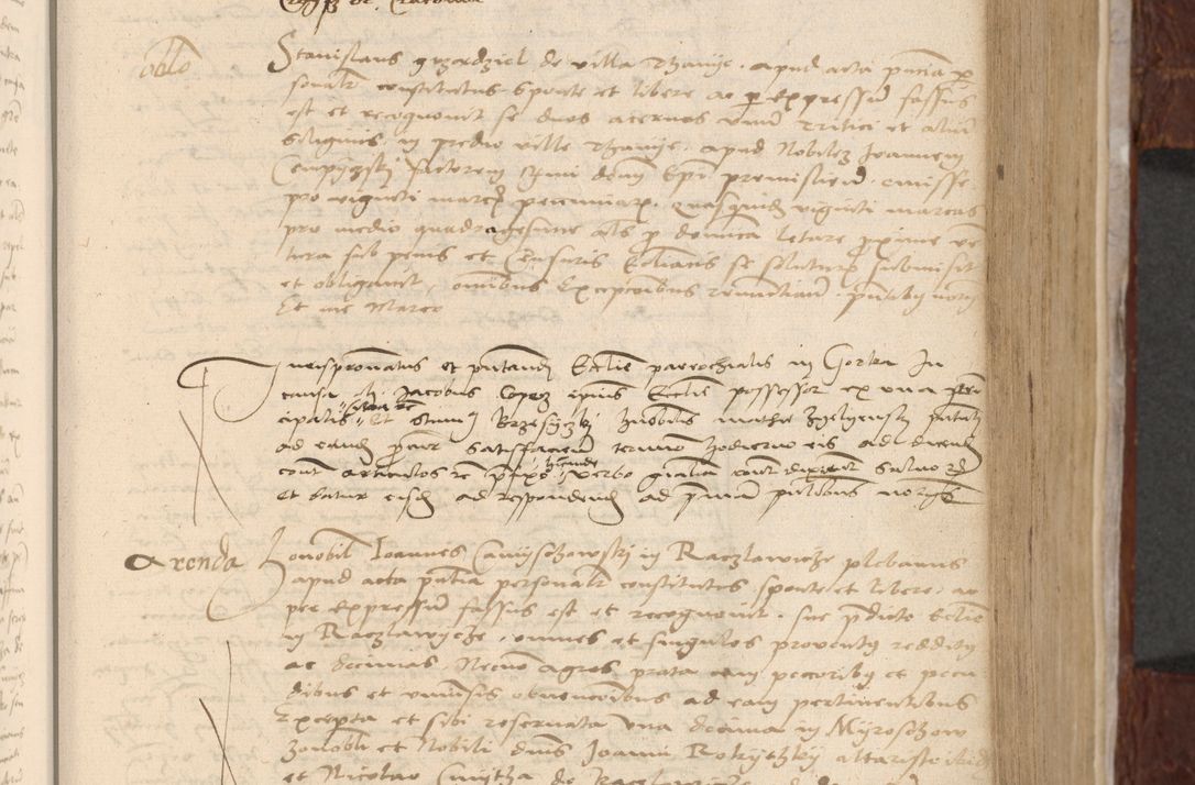 Zdjęcie nr 604 dla obiektu archiwalnego: [Acta actorum vicarialia coram Nicolao Bedlenski]