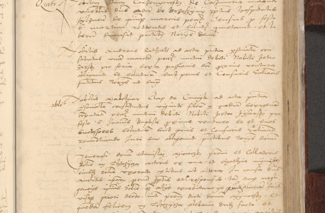 Zdjęcie nr 716 dla obiektu archiwalnego: [Acta actorum vicarialia coram Nicolao Bedlenski]