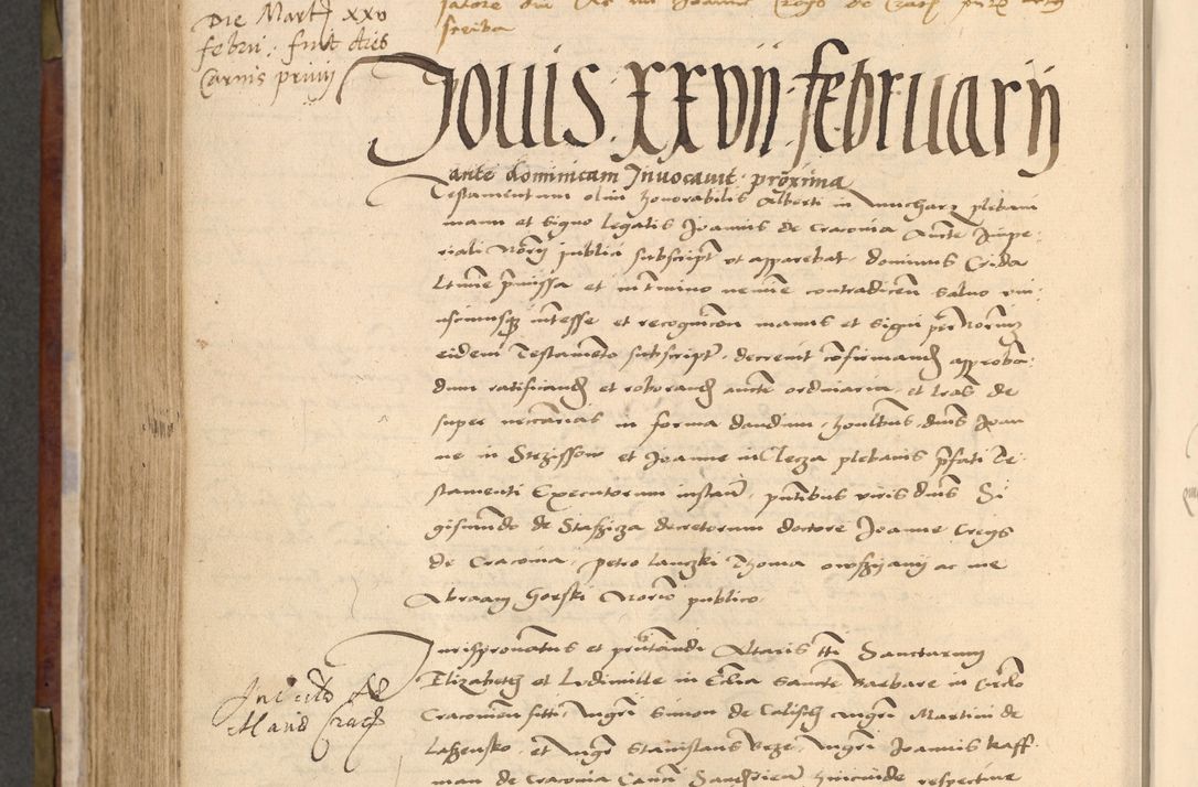 Zdjęcie nr 693 dla obiektu archiwalnego: [Acta actorum vicarialia coram Nicolao Bedlenski]