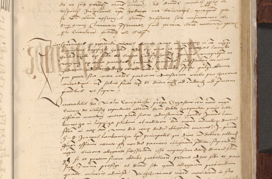 Zdjęcie nr 992 dla obiektu archiwalnego: [Acta actorum vicarialia coram Nicolao Bedlenski]