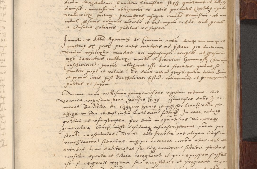 Zdjęcie nr 960 dla obiektu archiwalnego: [Acta actorum vicarialia coram Nicolao Bedlenski]