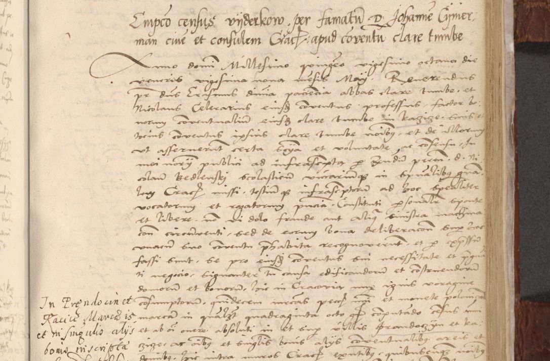 Zdjęcie nr 894 dla obiektu archiwalnego: [Acta actorum vicarialia coram Nicolao Bedlenski]