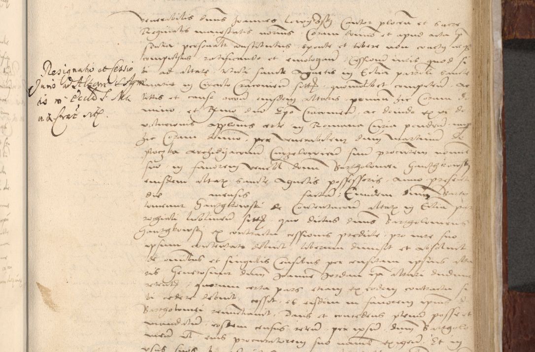 Zdjęcie nr 874 dla obiektu archiwalnego: [Acta actorum vicarialia coram Nicolao Bedlenski]