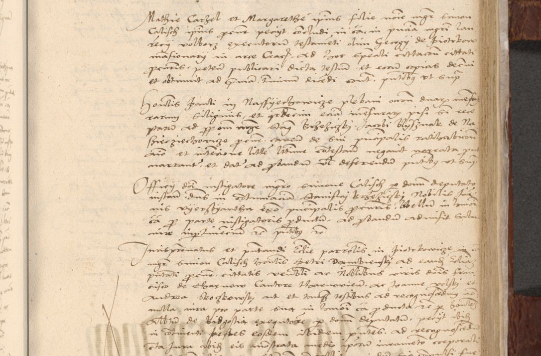 Zdjęcie nr 864 dla obiektu archiwalnego: [Acta actorum vicarialia coram Nicolao Bedlenski]