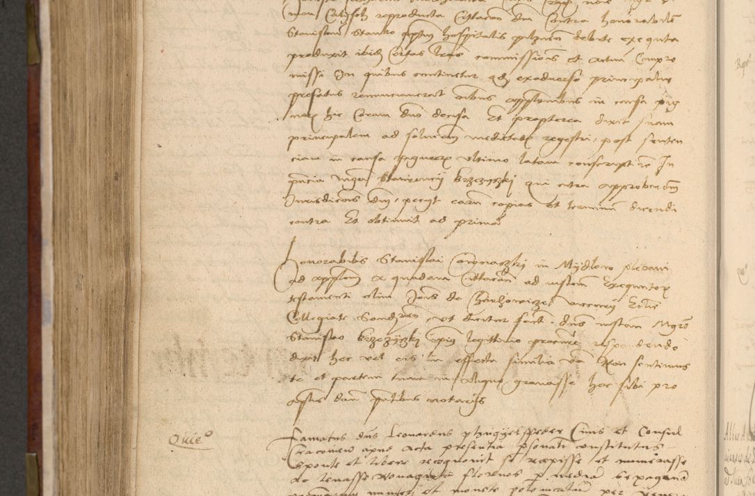 Zdjęcie nr 1005 dla obiektu archiwalnego: [Acta actorum vicarialia coram Nicolao Bedlenski]