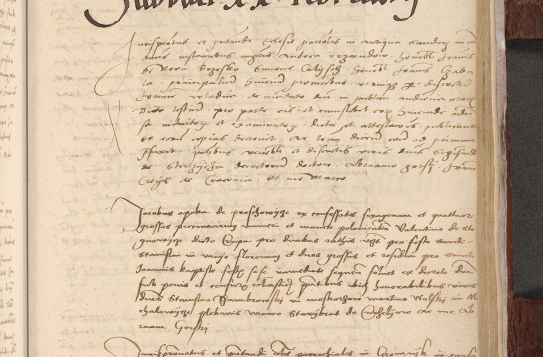 Zdjęcie nr 1192 dla obiektu archiwalnego: [Acta actorum vicarialia coram Nicolao Bedlenski]