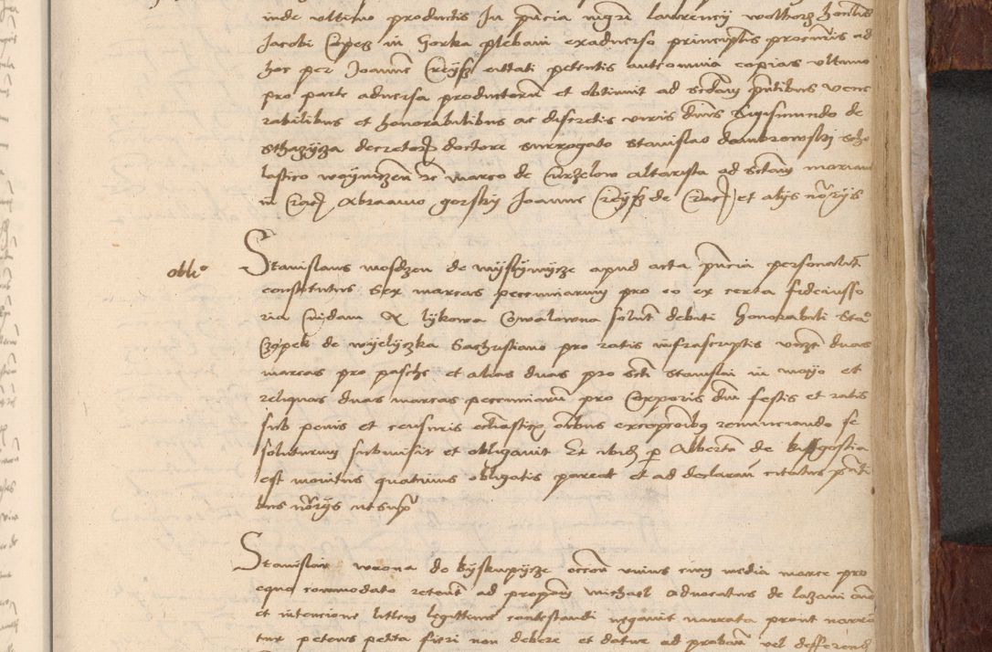 Zdjęcie nr 1186 dla obiektu archiwalnego: [Acta actorum vicarialia coram Nicolao Bedlenski]