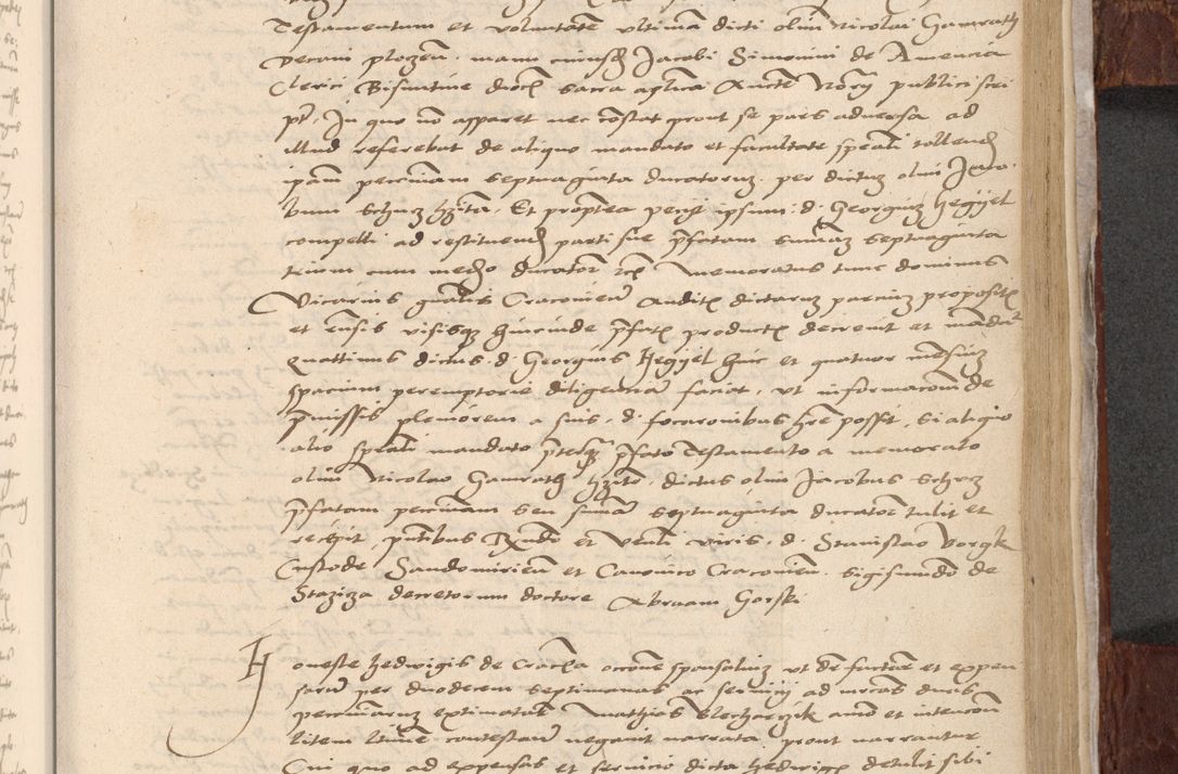 Zdjęcie nr 1158 dla obiektu archiwalnego: [Acta actorum vicarialia coram Nicolao Bedlenski]