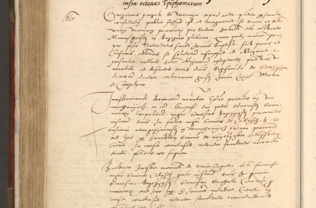 Zdjęcie nr 1133 dla obiektu archiwalnego: [Acta actorum vicarialia coram Nicolao Bedlenski]