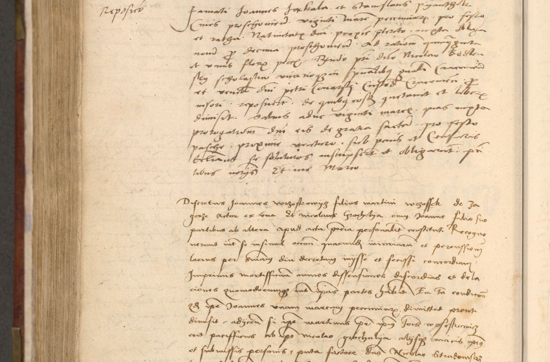 Zdjęcie nr 1127 dla obiektu archiwalnego: [Acta actorum vicarialia coram Nicolao Bedlenski]