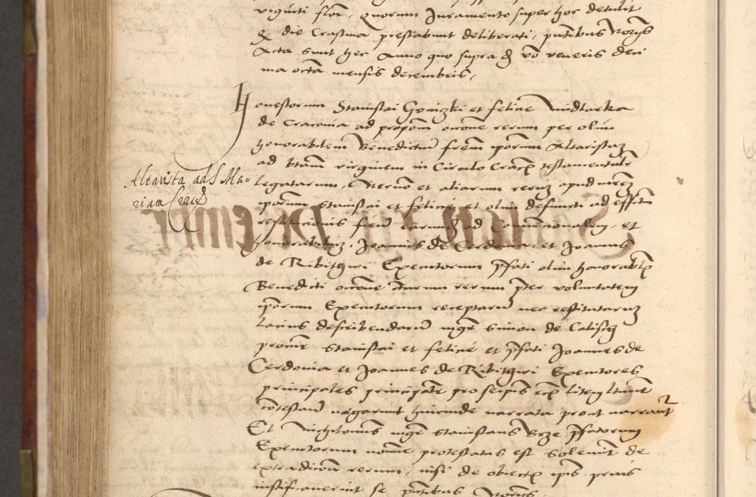 Zdjęcie nr 1117 dla obiektu archiwalnego: [Acta actorum vicarialia coram Nicolao Bedlenski]