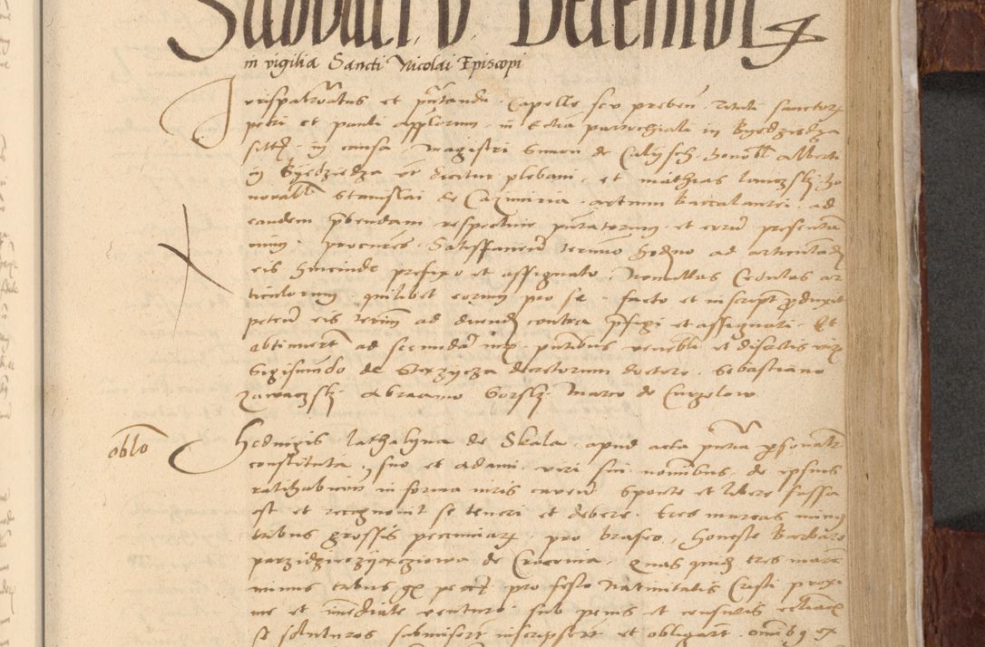 Zdjęcie nr 1096 dla obiektu archiwalnego: [Acta actorum vicarialia coram Nicolao Bedlenski]