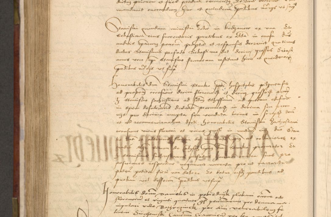 Zdjęcie nr 1077 dla obiektu archiwalnego: [Acta actorum vicarialia coram Nicolao Bedlenski]
