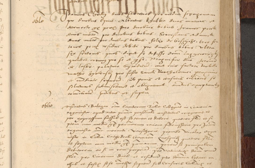 Zdjęcie nr 1070 dla obiektu archiwalnego: [Acta actorum vicarialia coram Nicolao Bedlenski]