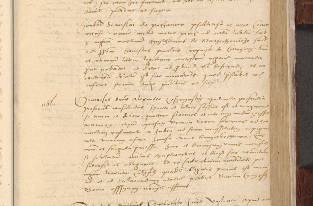 Zdjęcie nr 1064 dla obiektu archiwalnego: [Acta actorum vicarialia coram Nicolao Bedlenski]