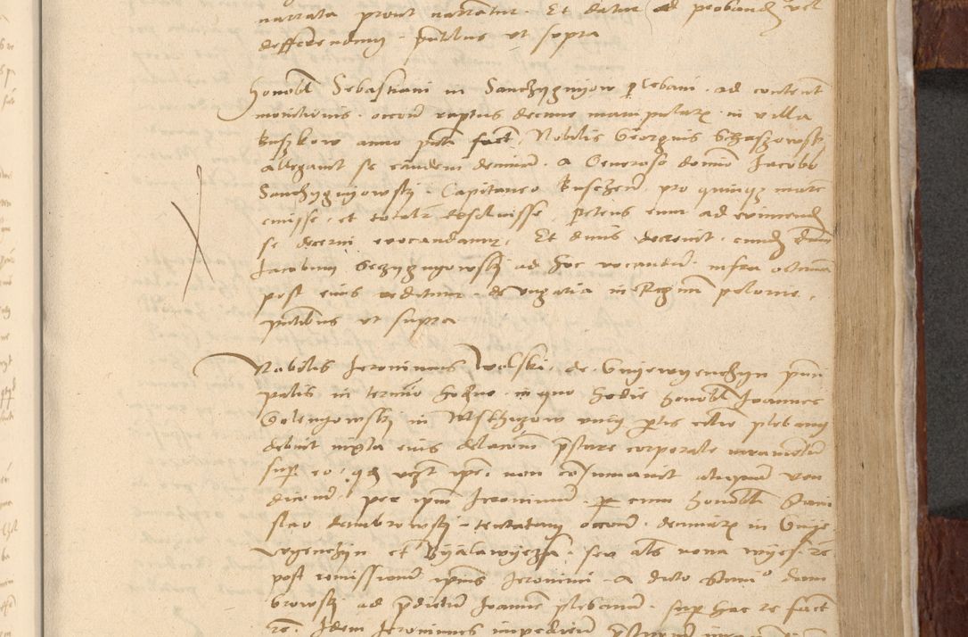 Zdjęcie nr 1060 dla obiektu archiwalnego: [Acta actorum vicarialia coram Nicolao Bedlenski]