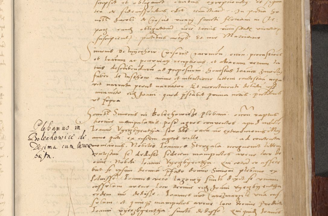 Zdjęcie nr 1058 dla obiektu archiwalnego: [Acta actorum vicarialia coram Nicolao Bedlenski]