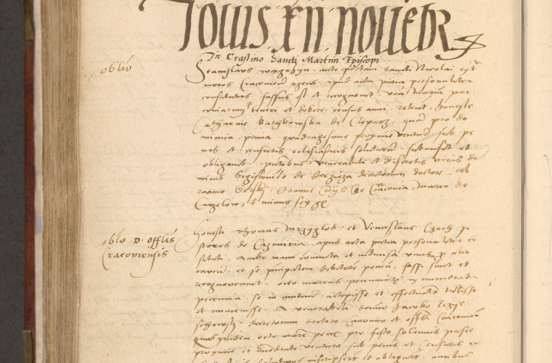 Zdjęcie nr 1055 dla obiektu archiwalnego: [Acta actorum vicarialia coram Nicolao Bedlenski]