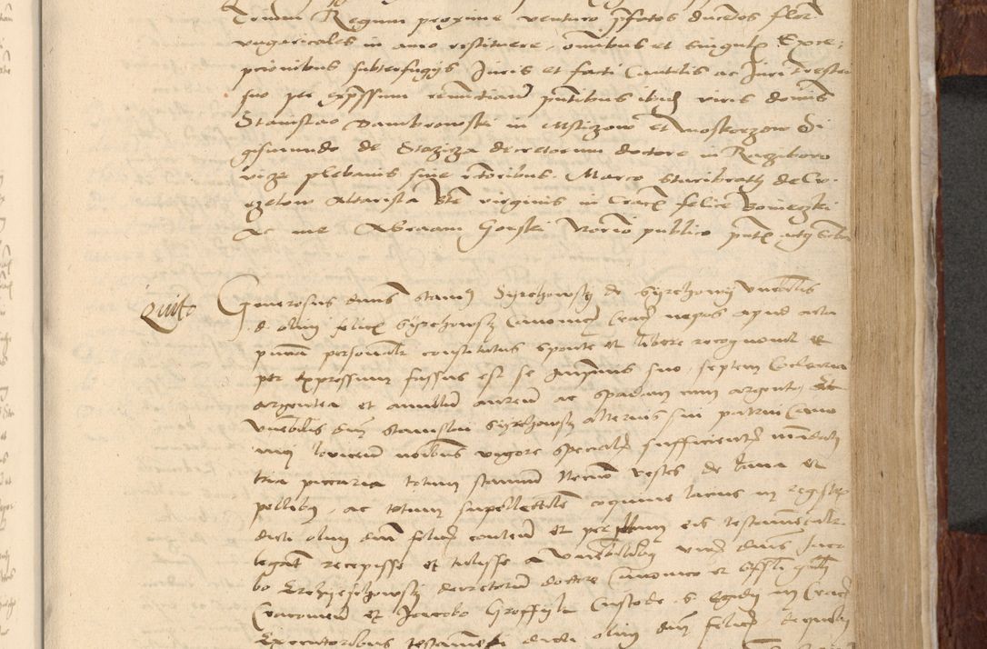 Zdjęcie nr 1050 dla obiektu archiwalnego: [Acta actorum vicarialia coram Nicolao Bedlenski]