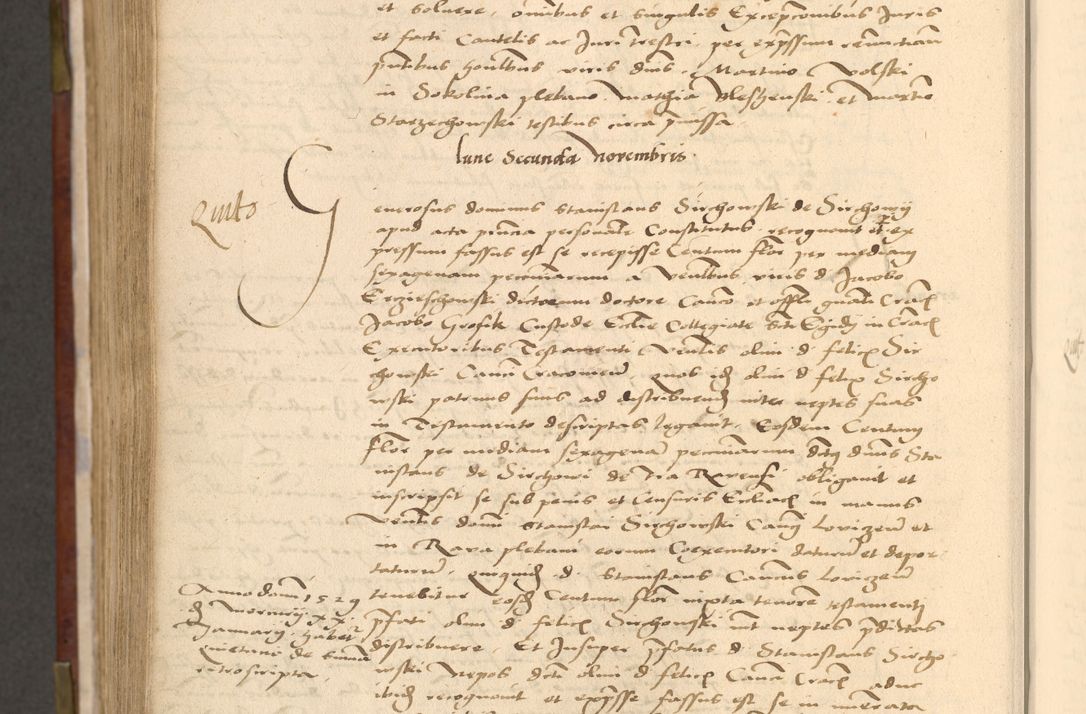 Zdjęcie nr 1049 dla obiektu archiwalnego: [Acta actorum vicarialia coram Nicolao Bedlenski]