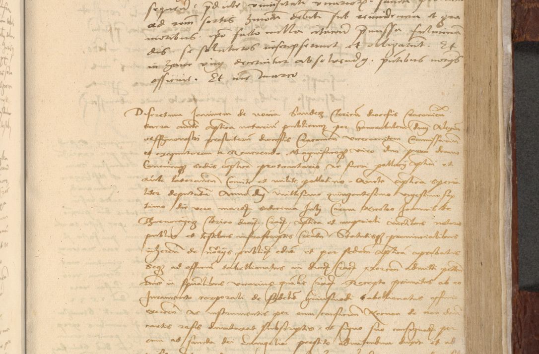 Zdjęcie nr 1046 dla obiektu archiwalnego: [Acta actorum vicarialia coram Nicolao Bedlenski]