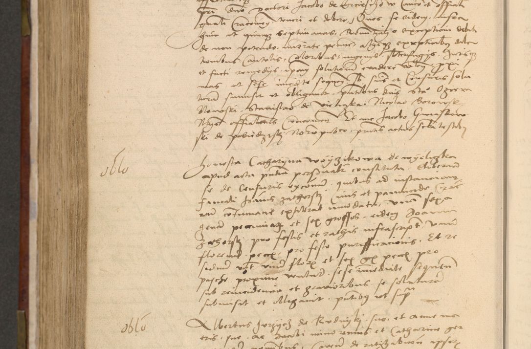 Zdjęcie nr 1045 dla obiektu archiwalnego: [Acta actorum vicarialia coram Nicolao Bedlenski]