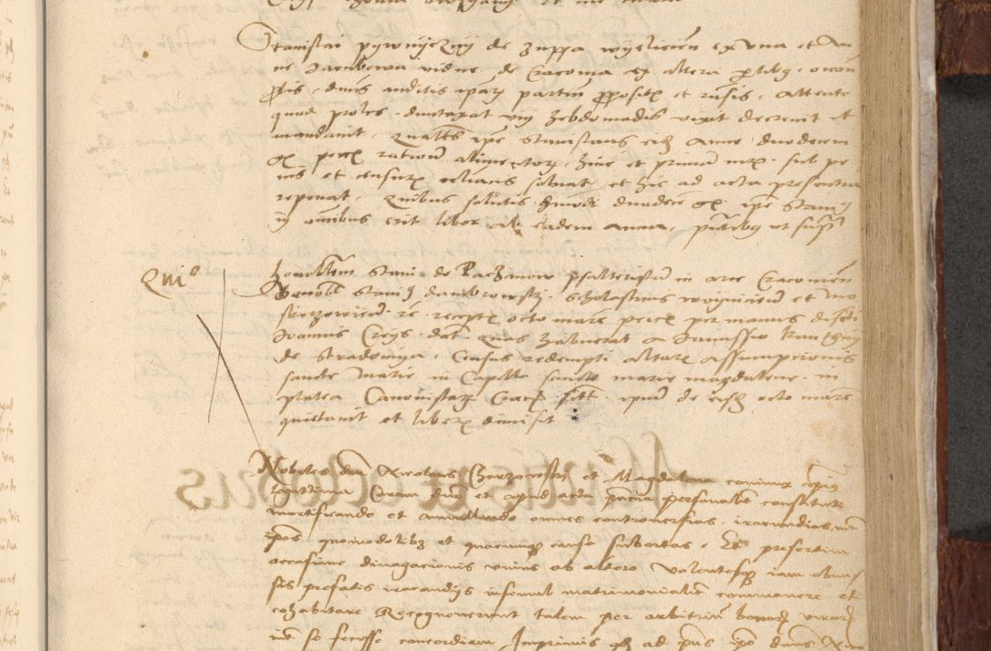 Zdjęcie nr 1040 dla obiektu archiwalnego: [Acta actorum vicarialia coram Nicolao Bedlenski]