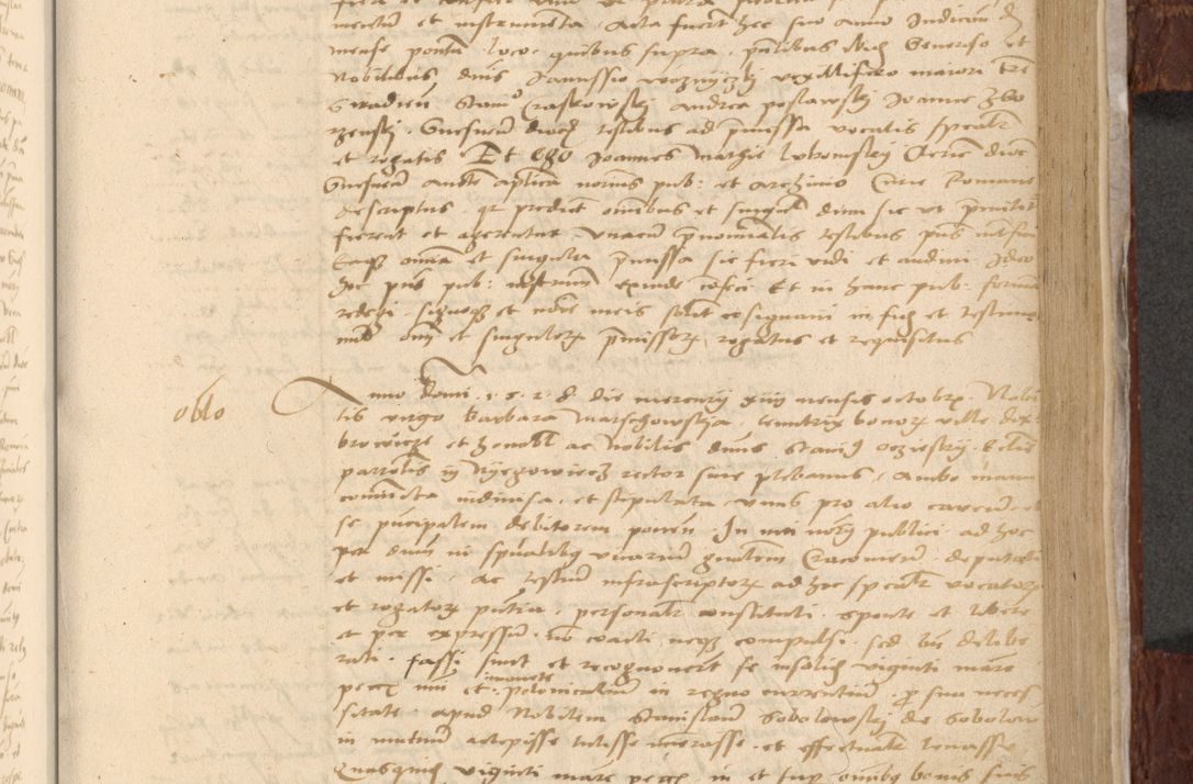 Zdjęcie nr 1038 dla obiektu archiwalnego: [Acta actorum vicarialia coram Nicolao Bedlenski]