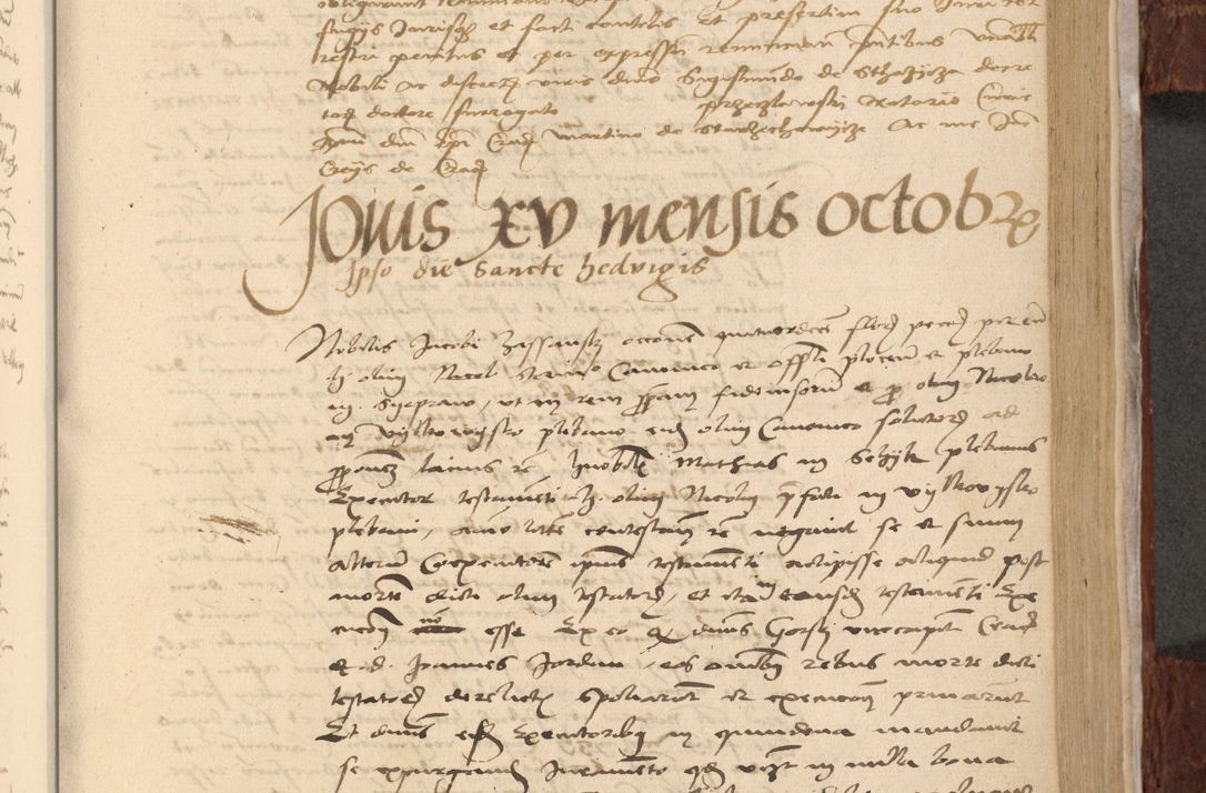 Zdjęcie nr 1036 dla obiektu archiwalnego: [Acta actorum vicarialia coram Nicolao Bedlenski]