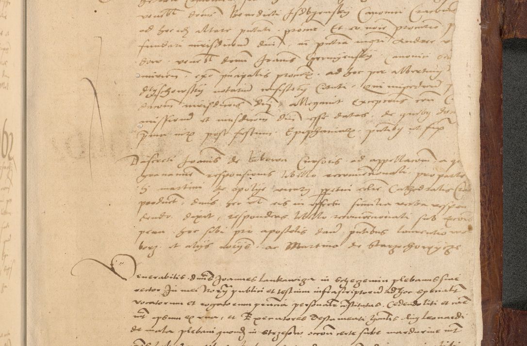 Zdjęcie nr 1552 dla obiektu archiwalnego: [Acta actorum vicarialia coram Nicolao Bedlenski]